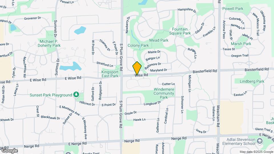 900 Surrey Dr Map and Location Details
