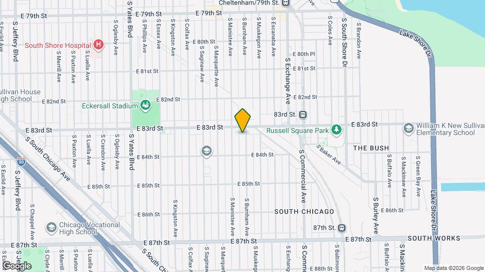 8318 S Burnham Ave, Unit SI ID1546381P Map and Location Details