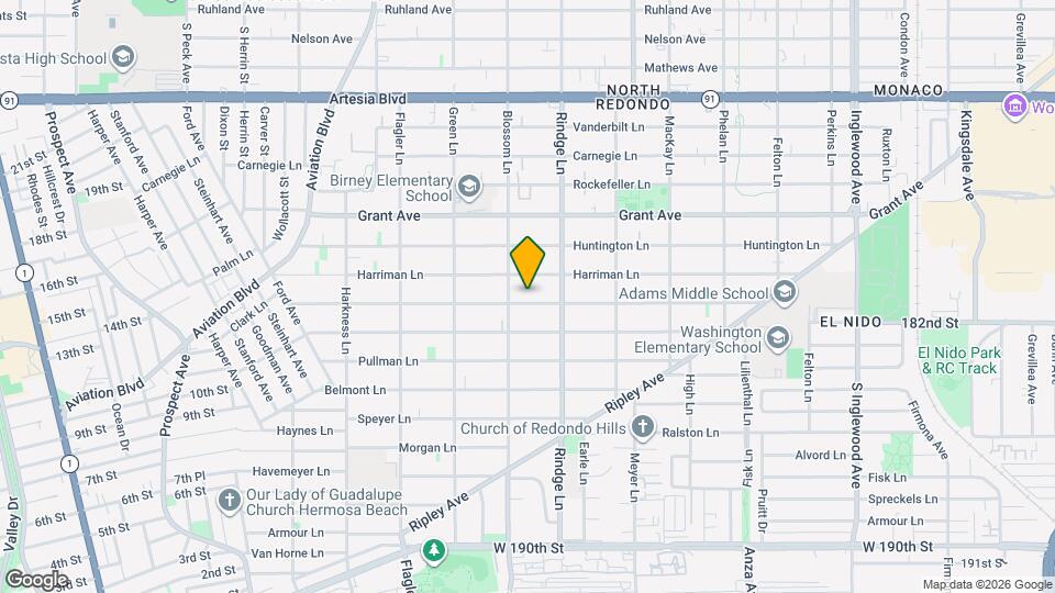2109 Clark Ln Mapa y Detalles de la Ubicación