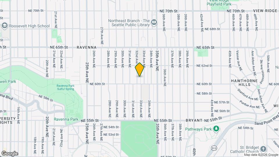 6012 32nd Ave NE Map and Location Details