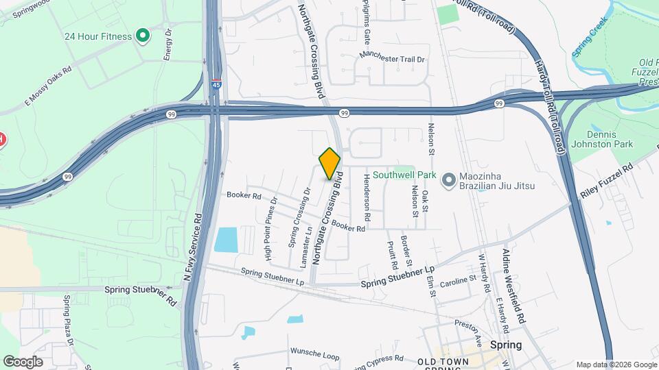 22606 Goss Spring Ct Mapa y Detalles de la Ubicación