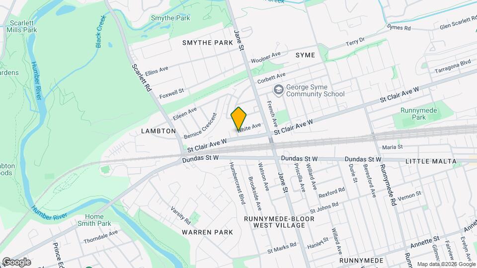 67 Florence Crescent Map and Location Details