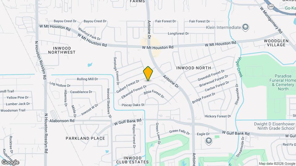 6018 Elkwood Forest Dr Map and Location Details