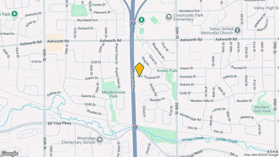 716 Knolls Ct Map and Location Details