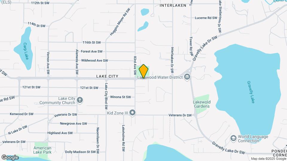 8210 Washington Blvd SW Map and Location Details