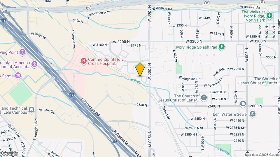 2861 N Bridalwood Loop Map and Location Details