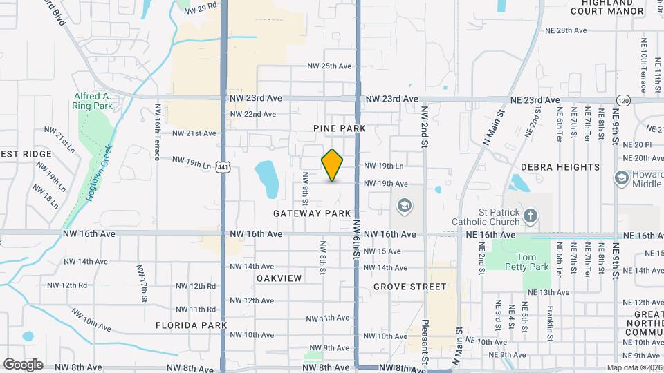711 NW 19th Ave Map and Location Details
