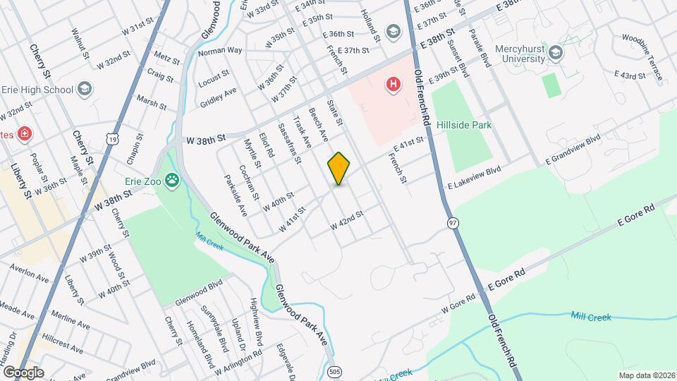 119 W 41st St Mapa y Detalles de la Ubicación