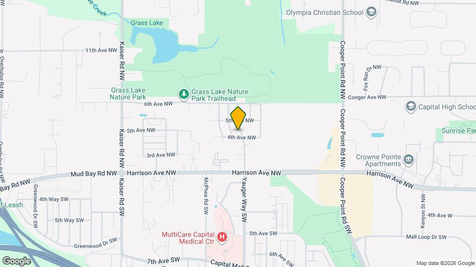 407 Yauger Way NW Map and Location Details