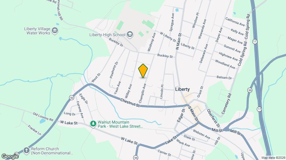 76 Champlin Ave, Unit 3 Map and Location Details