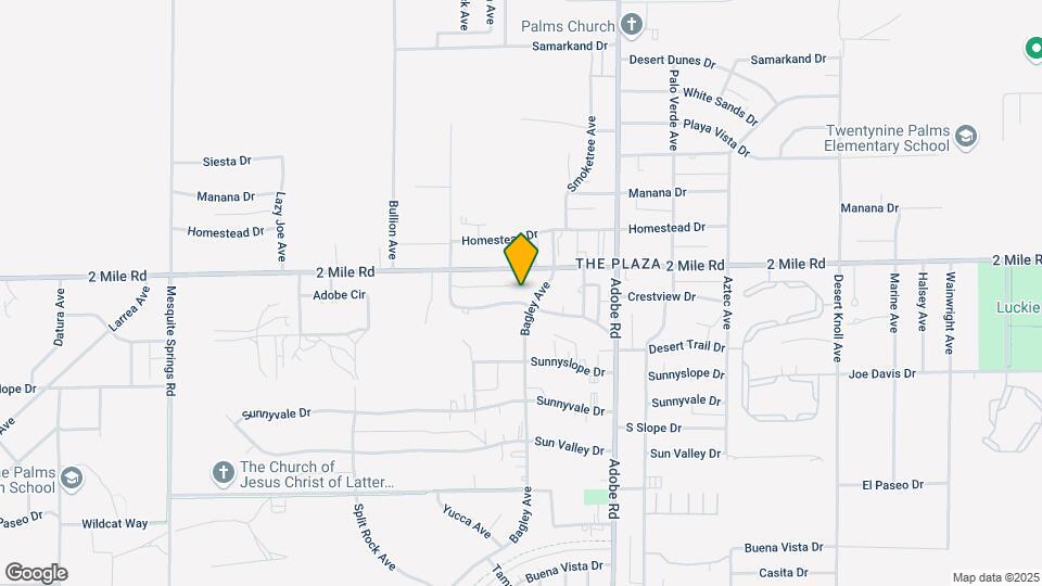 73456 Desert Trail Dr Map and Location Details