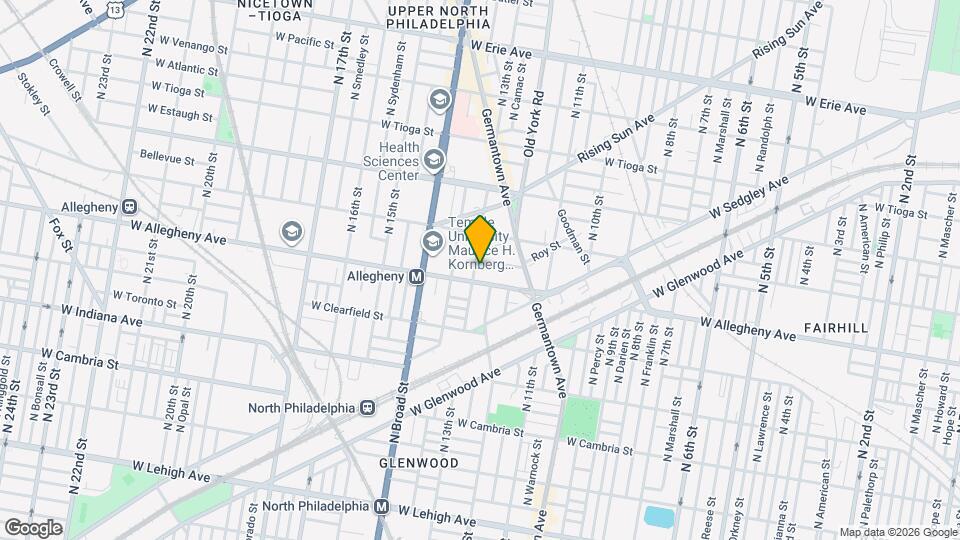 3213 N 13th St, Unit A01 Mapa y Detalles de la Ubicación