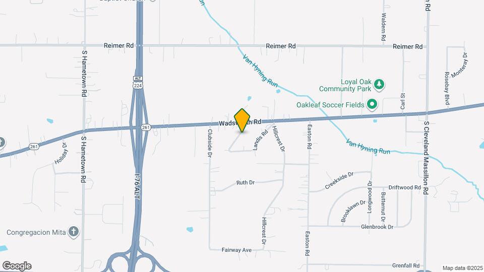 3117 Orchard Hill Dr Mapa y Detalles de la Ubicación