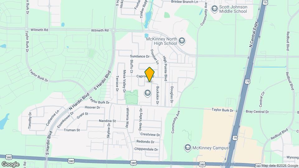 2701 Cattleman Dr Mapa y Detalles de la Ubicación