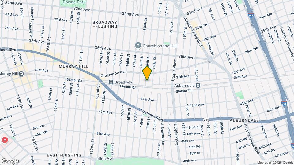 36-33 169th St Mapa y Detalles de la Ubicación
