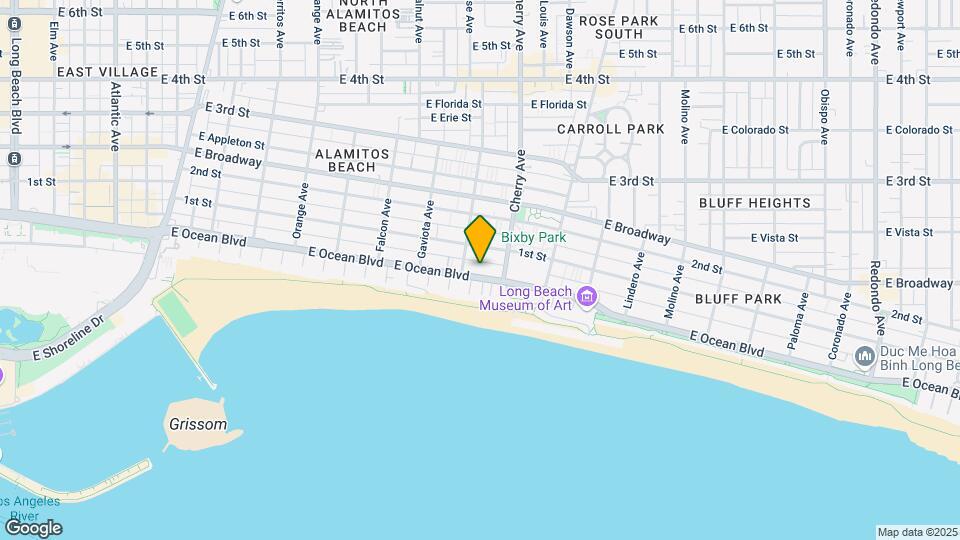 1827 E Ocean Blvd Map and Location Details