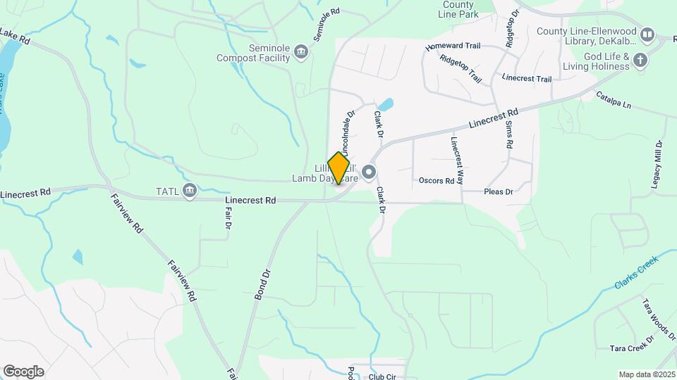 3328 Linecrest Rd Map and Location Details