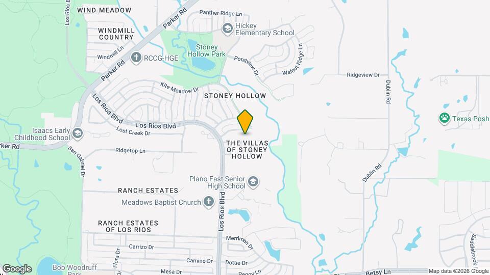 3705 Bella Vista Dr Map and Location Details