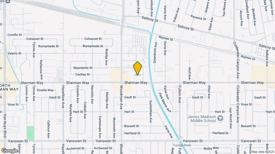 13564 Cantlay St Map and Location Details