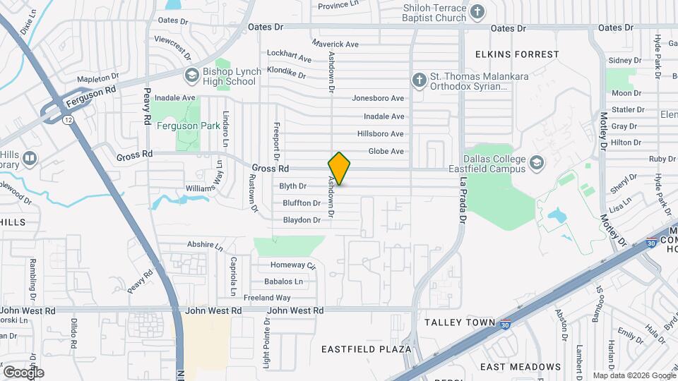 2510 Blyth Dr Map and Location Details