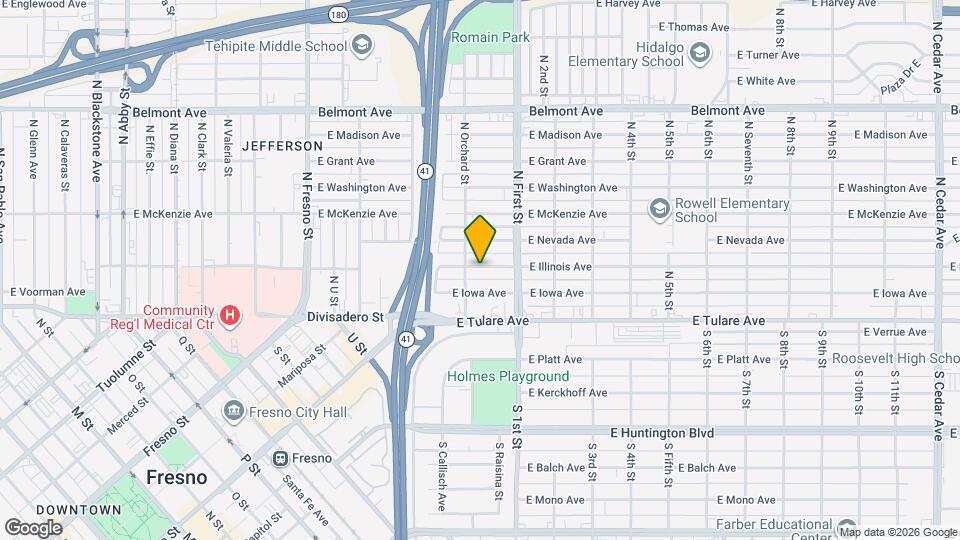 3024 E Illinois Ave Map and Location Details