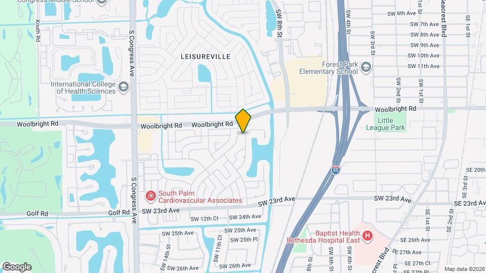 1701 SW 16th St Map and Location Details