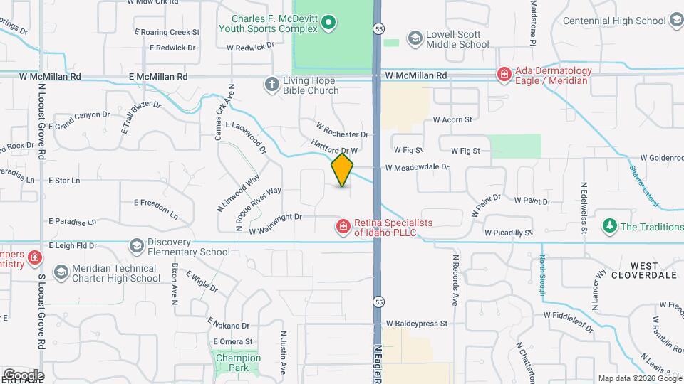 13951 W Milford Dr Mapa y Detalles de la Ubicación