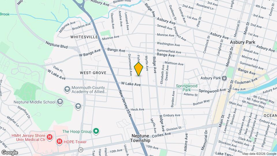 321 Fisher Ave, Unit 321 Fisher Ave-#1 Mapa y Detalles de la Ubicación