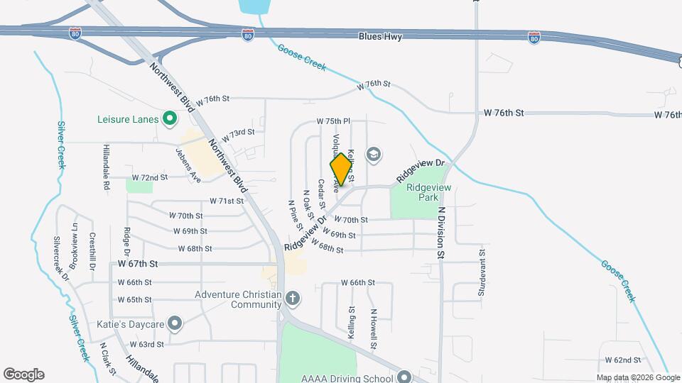 7107 Volquardsen Ave Map and Location Details