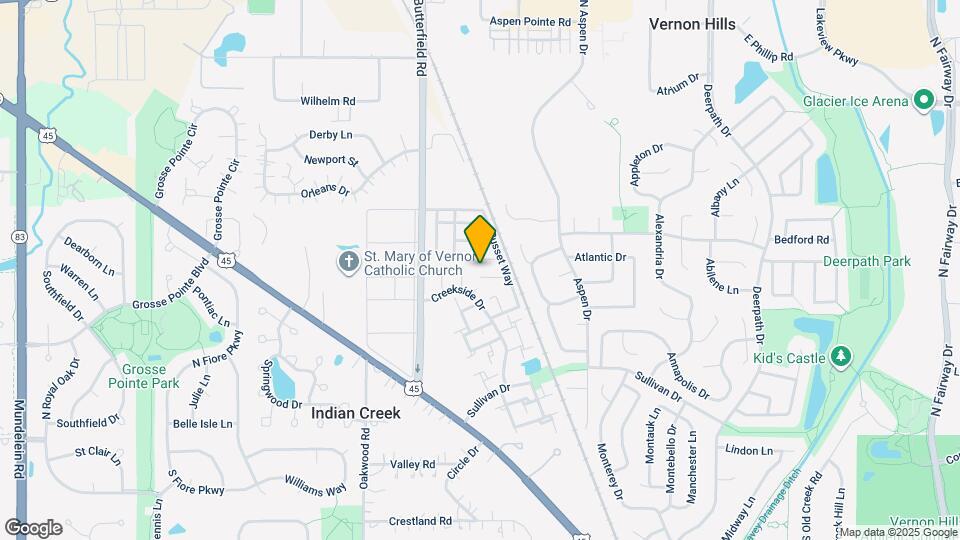 350 Meadow Ct Map and Location Details