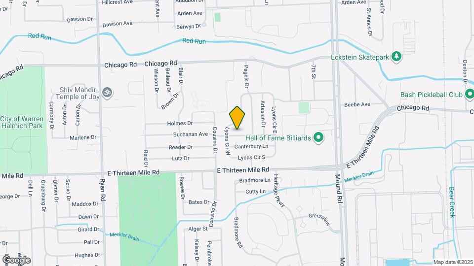 5061 Buchanan Ave Map and Location Details