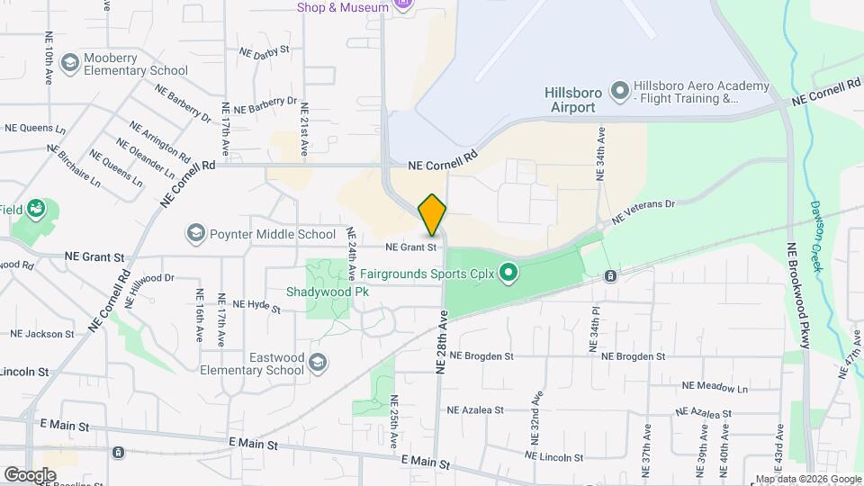 2735 NE Grant St Map and Location Details