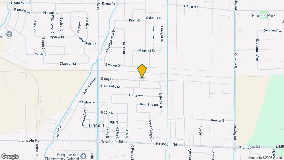 3823 Deloy Dr Map and Location Details