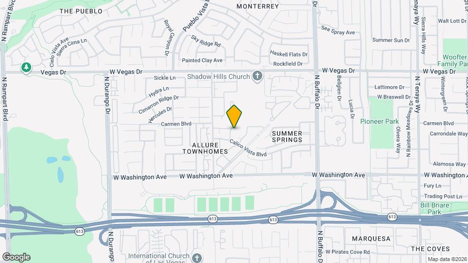 7937 Diamond Rock Way Map and Location Details