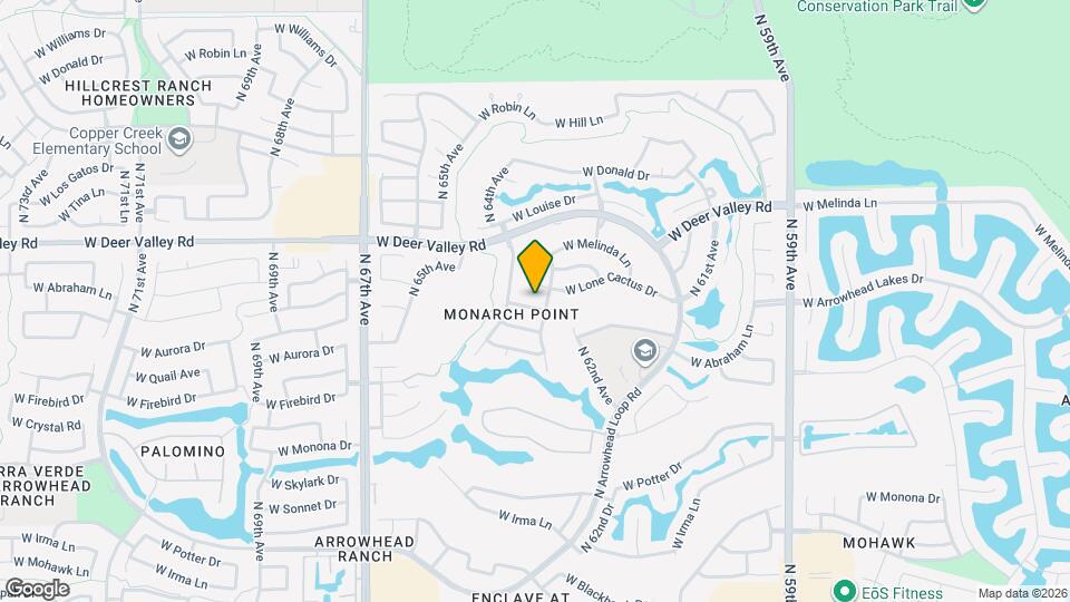 6360 W Aurora Dr Map and Location Details