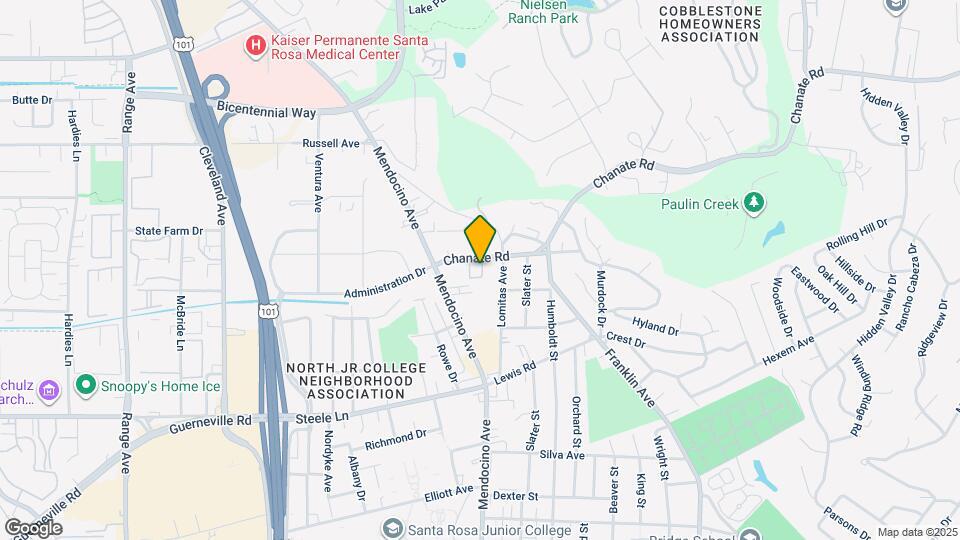 2330 Chanate Rd Map and Location Details