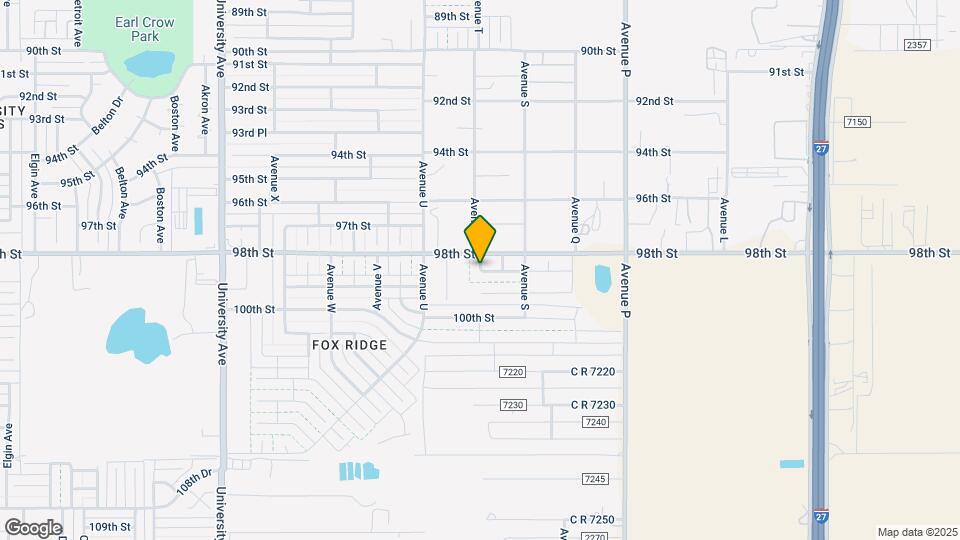 13703 Avenue T Mapa y Detalles de la Ubicación