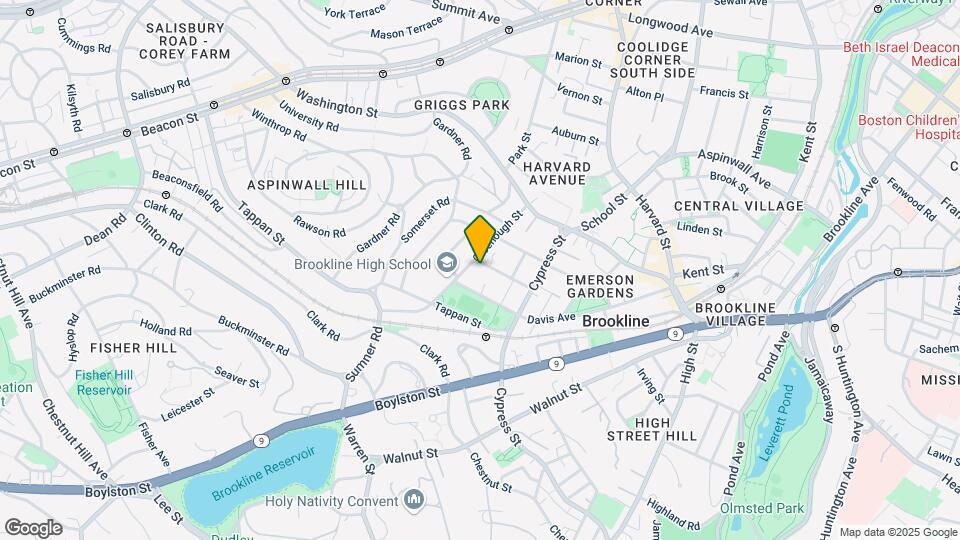 50 Gorham Ave, Unit #1 Map and Location Details