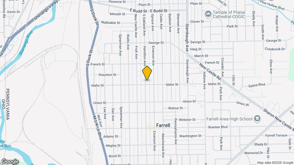 1005 Hamilton Ave Map and Location Details