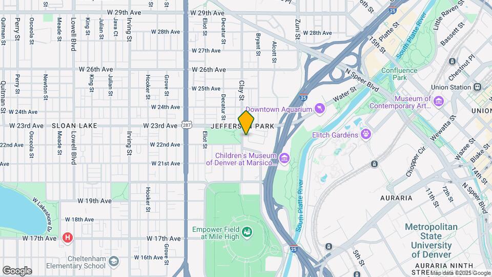 2240 Clay St Map and Location Details