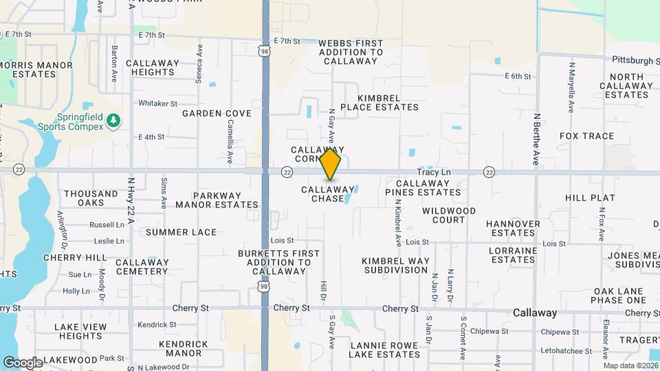 217 Callaway Chase Ln Map and Location Details