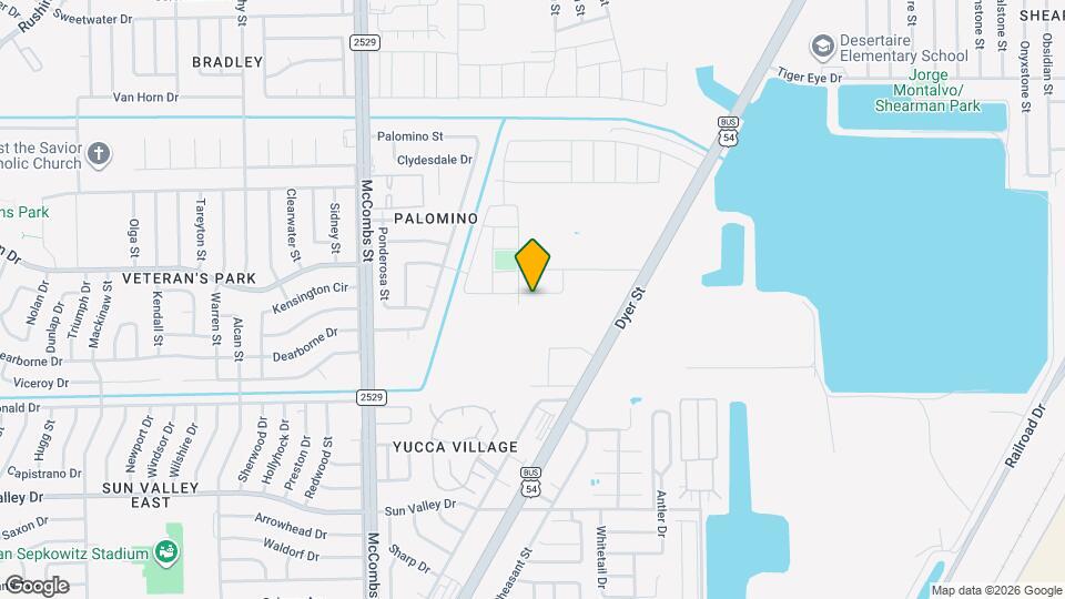 6008 Hidden Acres Dr Map and Location Details