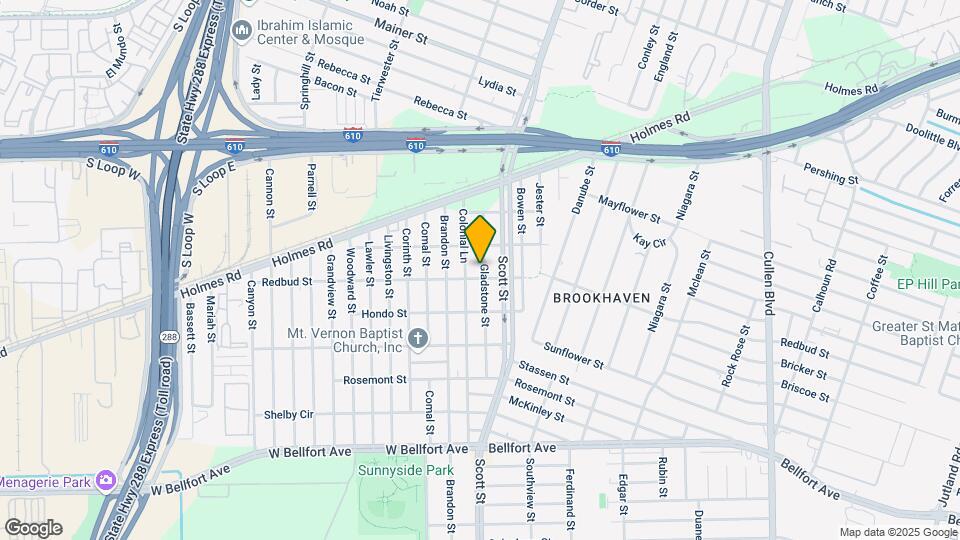 7926 Gladstone St-Unit -A Map and Location Details