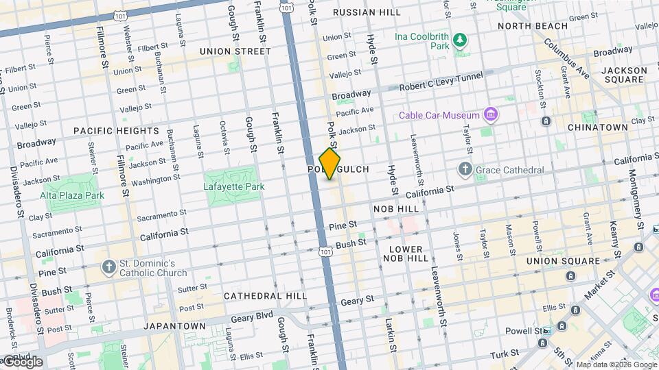 1740 Sacramento Map and Location Details