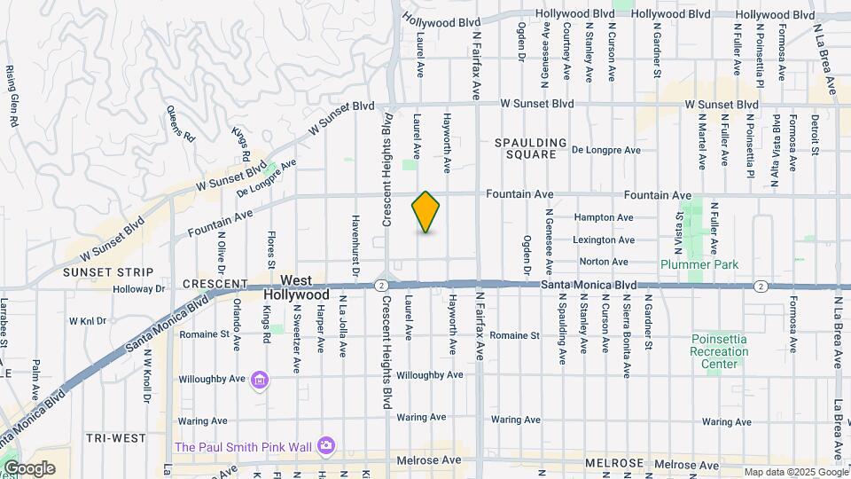 1226 Laurel Ave Map and Location Details