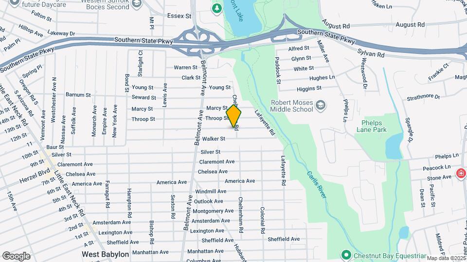 344 Van Buren St Map and Location Details