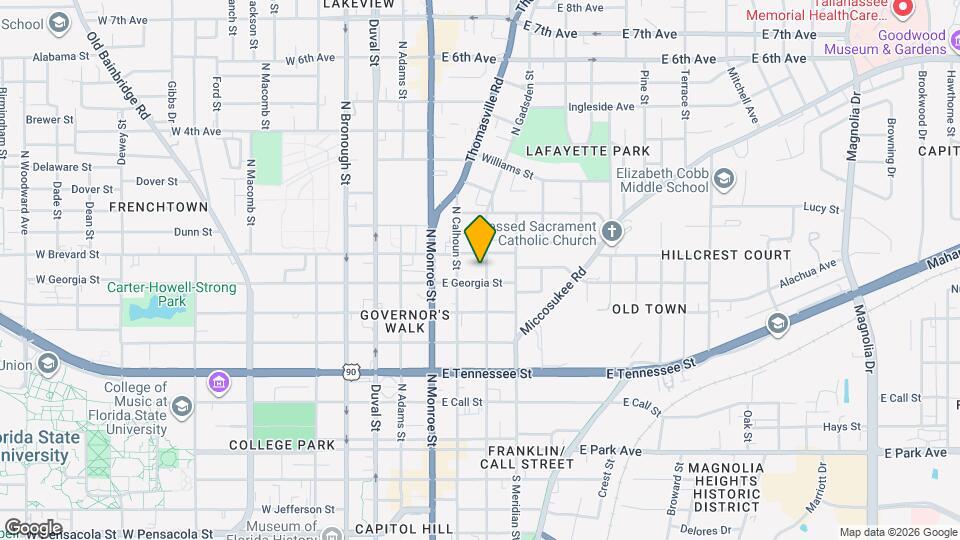 614 N Gadsden St, Unit 614 N. Gadsden St. Map and Location Details