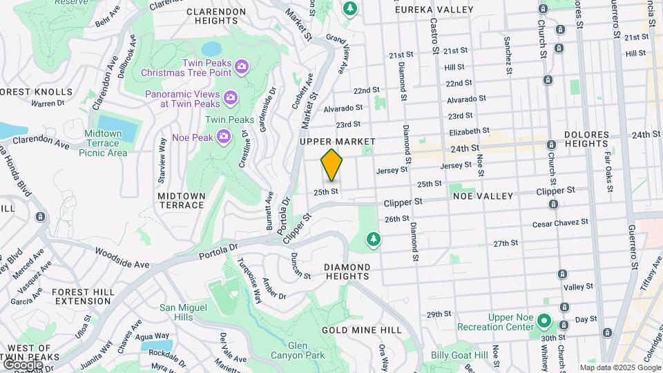 4638 25th St Map and Location Details