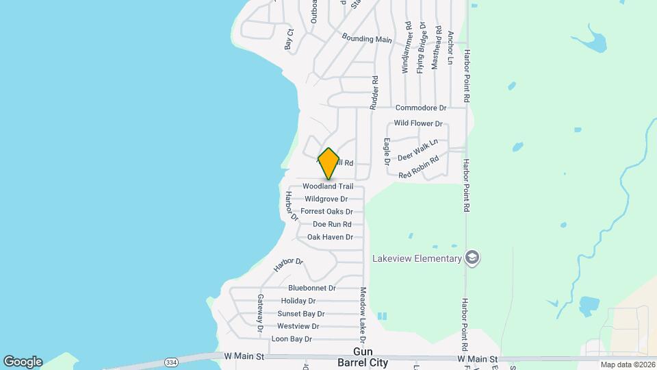 128 Woodland Trail Map and Location Details
