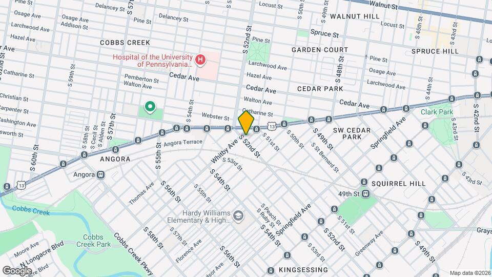 743 S 52nd St Map and Location Details